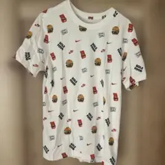 NIKE THE NIKE TEE ハンバーガー柄 総柄 Tシャツ M