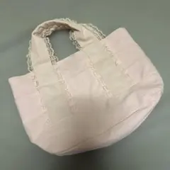 新品　ピーチジョン　ウォッシュキャンバストートバッグ　Mサイズ　ピンク　入手困難