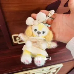 上海ディズニーランド正規品 クッキーアン ぬいぐるみキーチェーン
