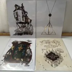 ハリー・ポッター ポストカード　スネイプ　4枚セット　スタジオツアー