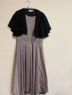 最終値下げ【AIMER】パーティードレス＆ボレロ 9号 結婚式 二次会