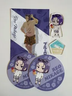 ブルーロックand GALLERY アクスタ　コースター　ポストカード　御影玲王