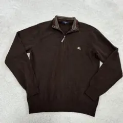 ♦︎美品♦︎BURBERRY LONDON♦︎ブラウン ジッパー付きセーター Mのサムネイル