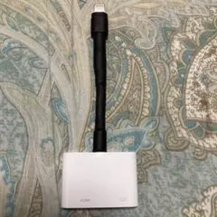 Apple Lightning-DigitalAVアダプタA1438HDMI②