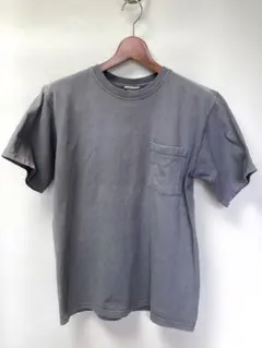 Goodwear グッドウェア ポケットTシャツ M チャコールグレー USA製