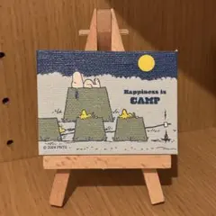 【値下げ】スヌーピー ミニキャンバスマグネット