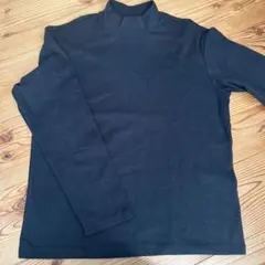 ブラック ハイネック 長袖カットソーキッズ150cm