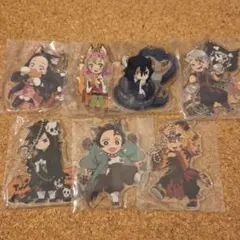 ハロウィン 2019 アクリルチャーム 義勇 煉獄 炭治郎 禰豆子 鬼滅の刃