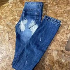ATTACHMENT ダメージデニム　スリム　スキニー綿100%のサムネイル