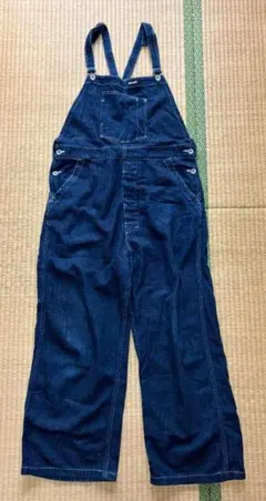 Dry Bones デニムオーバーオール 40 L
