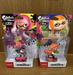 スプラトゥーン amiibo ガール＆ネオンピンク