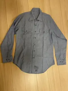 80s U.S.NAVY UTILITY CHAMBRAY SHIRTS