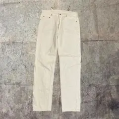 00's vintage リーバイス 501 ジーンズ ホワイト ボタンフライ