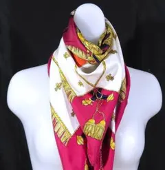 新品未使用品 HERMES エルメス 大判シルクスカーフ カレ90 D619 - メルカリ