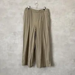 スタジオクリップ　Mサイズ ワイドパンツ 麻 綿