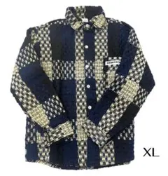 メンズ アウター チェック柄 ジャケット XL