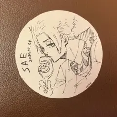 ブルーロック 糸師冴 糸師兄弟 プリンセスカフェ コースター ブルーロック 糸師冴 糸師兄弟 プリンセスカフェ コースター