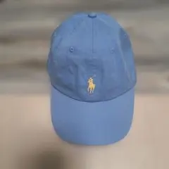 新品タグ付きPolo Ralph Laurenベースボールキャップ ライトブルー