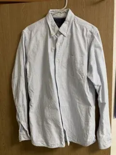 TOMMY HILFIGER ストライプ 長袖シャツ XL