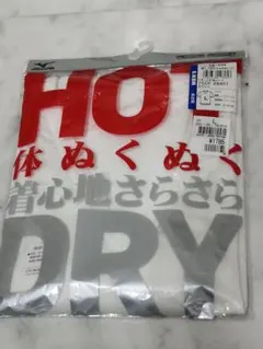 Mizuno THERMAL PLUS 抗菌防臭 Tシャツ Ｌ ホワイト