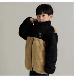 branshes アウター　ボアジャケット　キャメル　ブランシェス