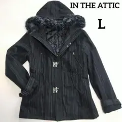 IN THE ATTIC ファイヤーマン ファー ジャケット L　00s y2k