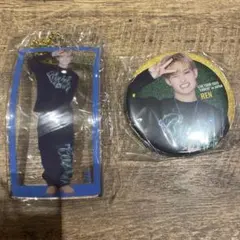 渡邉廉　アクリルチャーム　缶バッジセット