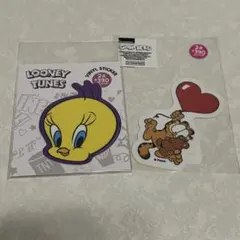 Looney Tunes ツイーティー & ガーフィールド ステッカー セット