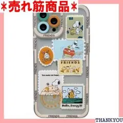 スヌーピー iphone13pro max 用 ケース ワ ax用 透明 285