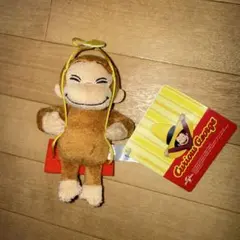 おさるジョージ　ぬいぐるみ マスコット　ブランコver.