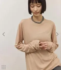 BATONER ADAM ET ROPE'別注CHIFFON LONG Tシャツのサムネイル