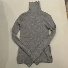 ミラオーウェン リブタートルニット