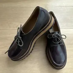 [新品・未使用] LAUTRE CHOSE レザーシューズのサムネイル