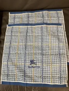美品 バーバリータオルシーツ ブルー ノバチェック 西川産業 - メルカリ