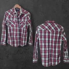 Wrangler チェック柄 長袖シャツ Mサイズ