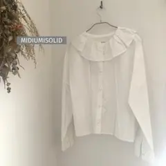 MIDIUMISOLID ブラウスのサムネイル