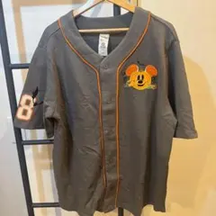 WDW 海外ディズニーパーク M ベースボールシャツ ハロウィン ミッキーのサムネイル