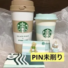 新品スターバックス ジェラピケ ステンレスタンブラー リユーザブルカップ カード