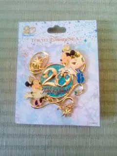 東京ディズニーシー 20周年 ピンバッジ