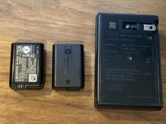 SONY カメラ用純正バッテリーと充電器