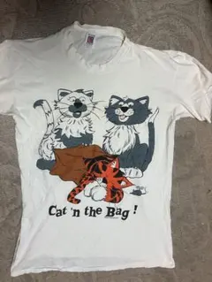 週末限定SALE‼️アニマル柄シングルステッチビンテージTシャツ