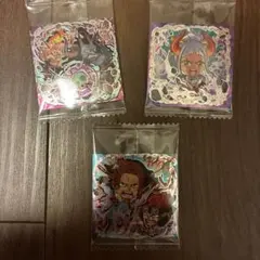 ワンピース シール ウエハース　ヤマト シャンクス＆キッド カイドウ＆ビッグマム