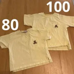 プティマイン　80cm &100cm キッズTシャツ