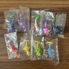 開封済み　ピクミンマスコット＆フルーツグミ2 コンプリート セットのサムネイル