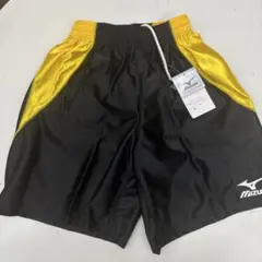 Mizuno ハーフパンツ ブラック/イエロー 新品 M