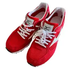 【未使用】Mizuno ミズノWAVE レッド マラソンシューズ　 ウェーブ