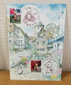 グリーティングぽすくま、記念印、初日印