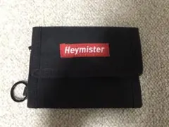 Heymister 三つ折り財布 ブラック