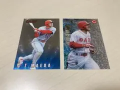 カルビープロ野球カードセット（前田智徳、石井琢朗）