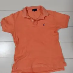 ポロ・ラルフ・ローレン オレンジ ポロシャツ